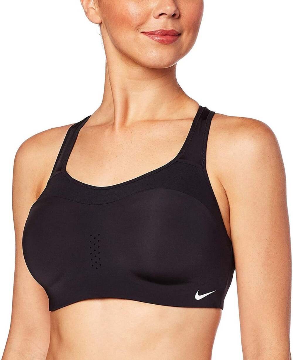 Nike Women's Alpha Dri-FIT High-Support Sports Bra in black size large